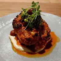 Spicy cauliflower at Botanique in Hove
