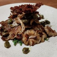 My favorite dish of 3 types of mushrooms at Botanique in Hove