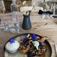 Vegan French toast   at Botanique in Hove