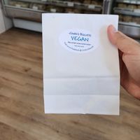 Vegan Biscotti bag at Linda's Gourmet Biscotti in Chester