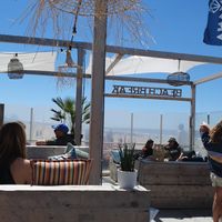 Terrace at Beach Break in Noordwijk