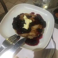 American pancakes . at Americano Vegano in Torremolinos