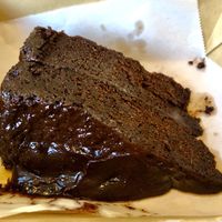 Chocolate cake  at Veghana in Dubai