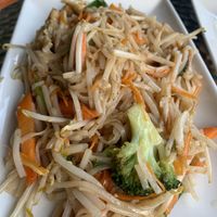 Pad Thai no egg and gluten free  at Thai Orchid in Whitstable
