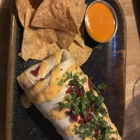 Vegan burrito   at La Poblana in Reykjavik