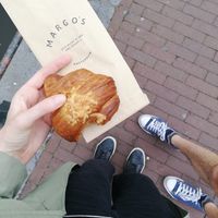 Cheese croissant at Margo's Amsterdam - Jordaan in Amsterdam