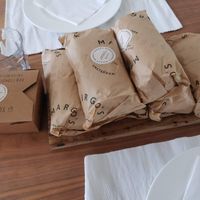 A bit of a buffet today, everyone at lunch was happy! at Margo's Amsterdam - Jordaan in Amsterdam