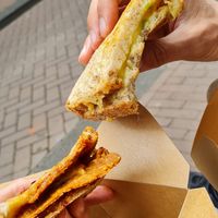 Toasts Cheese and Salami at Margo's Amsterdam - Jordaan in Amsterdam