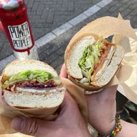 Katsu & Crispy sandwich  at Margo's Amsterdam - Jordaan in Amsterdam