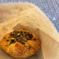Pistachio and rose danish  at Margo's Amsterdam - Jordaan in Amsterdam