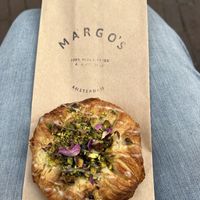 Also got a chocolate croissant as well but ate it before I remembered to take a picture 🤷🏻‍♀️  at Margo's Amsterdam - Jordaan in Amsterdam
