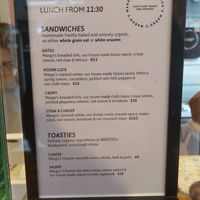 vegan sandwiches at Margo's Amsterdam - Jordaan in Amsterdam