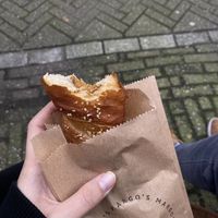 Vegan sausage   at Margo's Amsterdam - Jordaan in Amsterdam