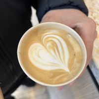 Flat white   at Margo's Amsterdam - Jordaan in Amsterdam