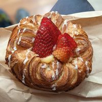Strawberries and cream 🤤 at Margo's Amsterdam - Jordaan in Amsterdam