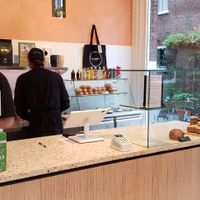 No seating inside, except along the window sill at Margo's Amsterdam - Jordaan in Amsterdam