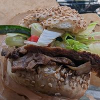 Yummy seitan sandwich at Margo's Amsterdam - Jordaan in Amsterdam