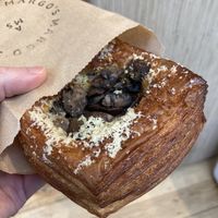 Mushroom Parmesan Puff Pastry - 8/10  at Margo's Amsterdam - Jordaan in Amsterdam