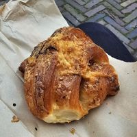 Ham and cheese croissant at Margo's Amsterdam - Jordaan in Amsterdam