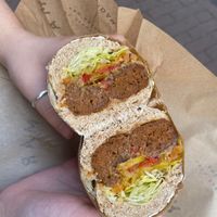 satay sandwich at Margo's Amsterdam - Jordaan in Amsterdam