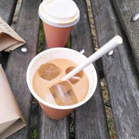 Iced oat latte at Margo's Amsterdam - Jordaan in Amsterdam