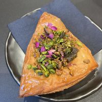 Pistachio rose water danish  at Margo's Amsterdam - Jordaan in Amsterdam