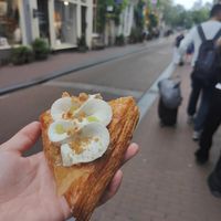 Pecan pie flavour pastrie, 10/10 would die for this at Margo's Amsterdam - Jordaan in Amsterdam