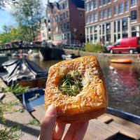 Savoury danish at Margo's Amsterdam - Jordaan in Amsterdam
