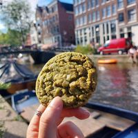 Matcha cookie at Margo's Amsterdam - Jordaan in Amsterdam