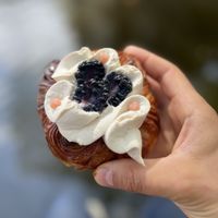 Danish sweet  at Margo's Amsterdam - Jordaan in Amsterdam