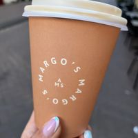 Cappuccino with coconut milk 🌱  at Margo's Amsterdam - Jordaan in Amsterdam