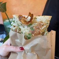 Goat’s cheese and agave focaccia  at Margo's Amsterdam - Jordaan in Amsterdam