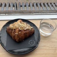 Double almond croissant — incredibly moist and delicious insidee  at Margo's Amsterdam - Jordaan in Amsterdam