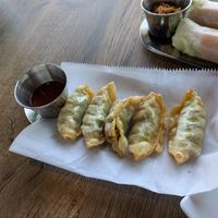 Veggie dumplings at Saigon Noodle Bar in West Chester