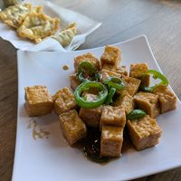 Fried tofu at Saigon Noodle Bar in West Chester