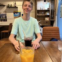   at Unique (V) Pizzeria SUKHASANA in Osaka