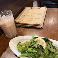   at Unique (V) Pizzeria SUKHASANA in Osaka