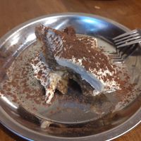 Tiramisu at Unique (V) Pizzeria SUKHASANA in Osaka