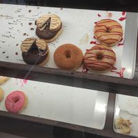 Vegan selection (sunday afternoon, better pre-order online) at Donuthek in Paderborn