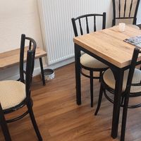 Auch Hunde sind willkommen :) at Donuthek in Paderborn