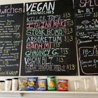 Tons of vegan sandwich options!  at Fiore's Italian Bakery in Jamaica Plain