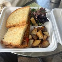 Steak bomb  at Fiore's Italian Bakery in Jamaica Plain