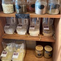 Seeds, flour, cocoa powder etc   at Refill At The Grange in North London