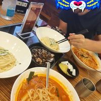 Two noodle kinds at Chinatown - 서귀포 차이나타운 in Seogwipo