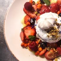 Pavlova at Vegan Oasis in Tallinn