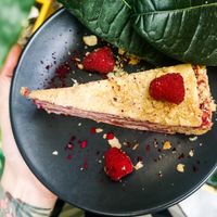 Napoleon Cake at Vegan Oasis in Tallinn