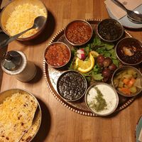 Plus two rice bowls (included) at Aftab Persian Streetfood in Berlin