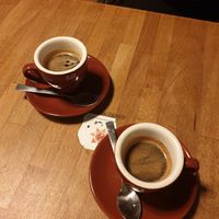 Espresso at Aftab Persian Streetfood in Berlin