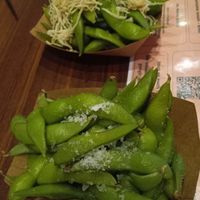 Edamame with horseradish and seasalt at Ballroom - Damn.good.dumplings in Vienna