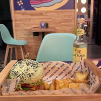 Jungle burger menu at Flower Burger - Corso Garibaldi in Milan